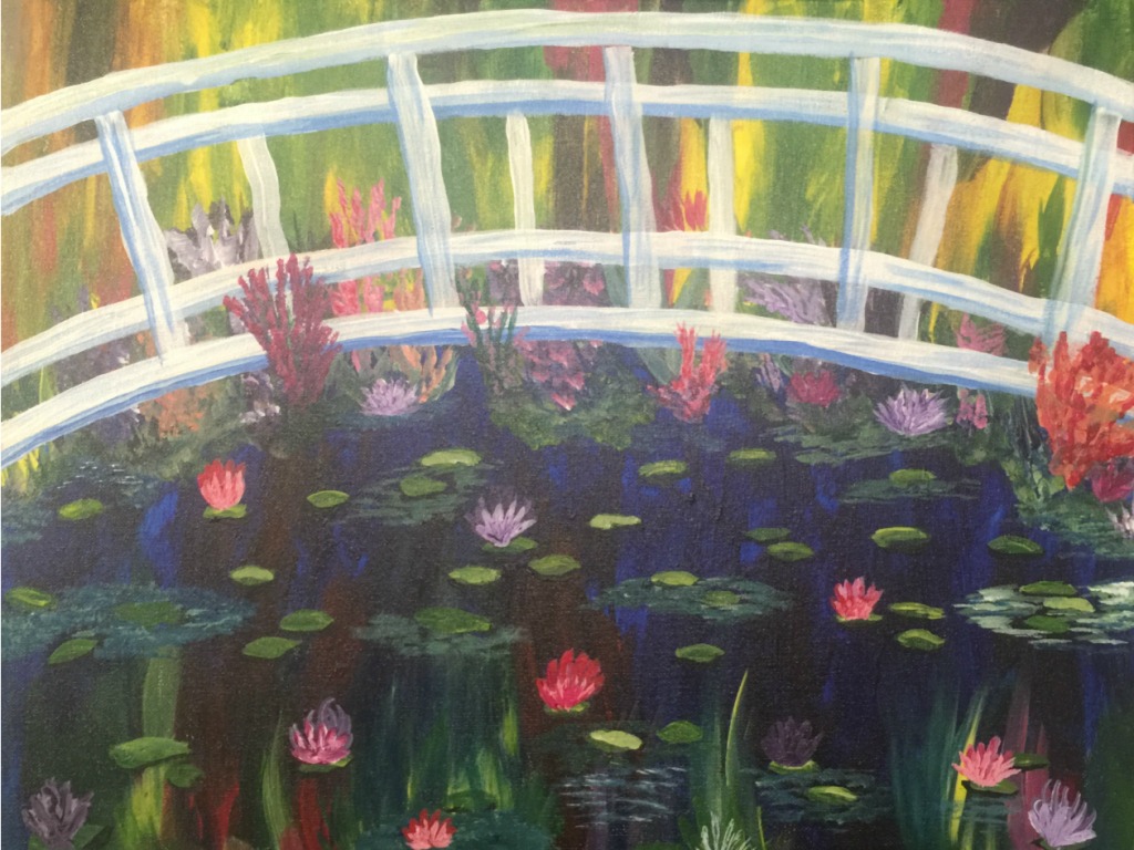 Painting by the Pond with Katie